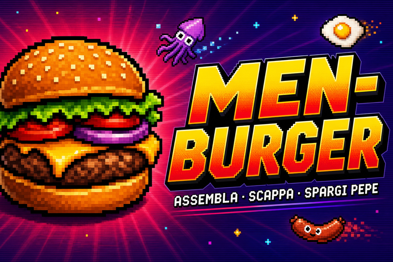 MEN-Burger gameplay